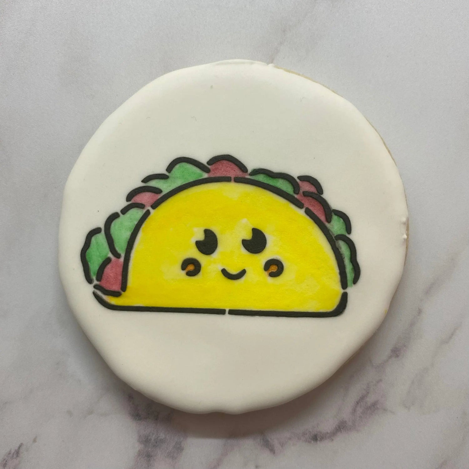 Taco PYO Cookie Stencil