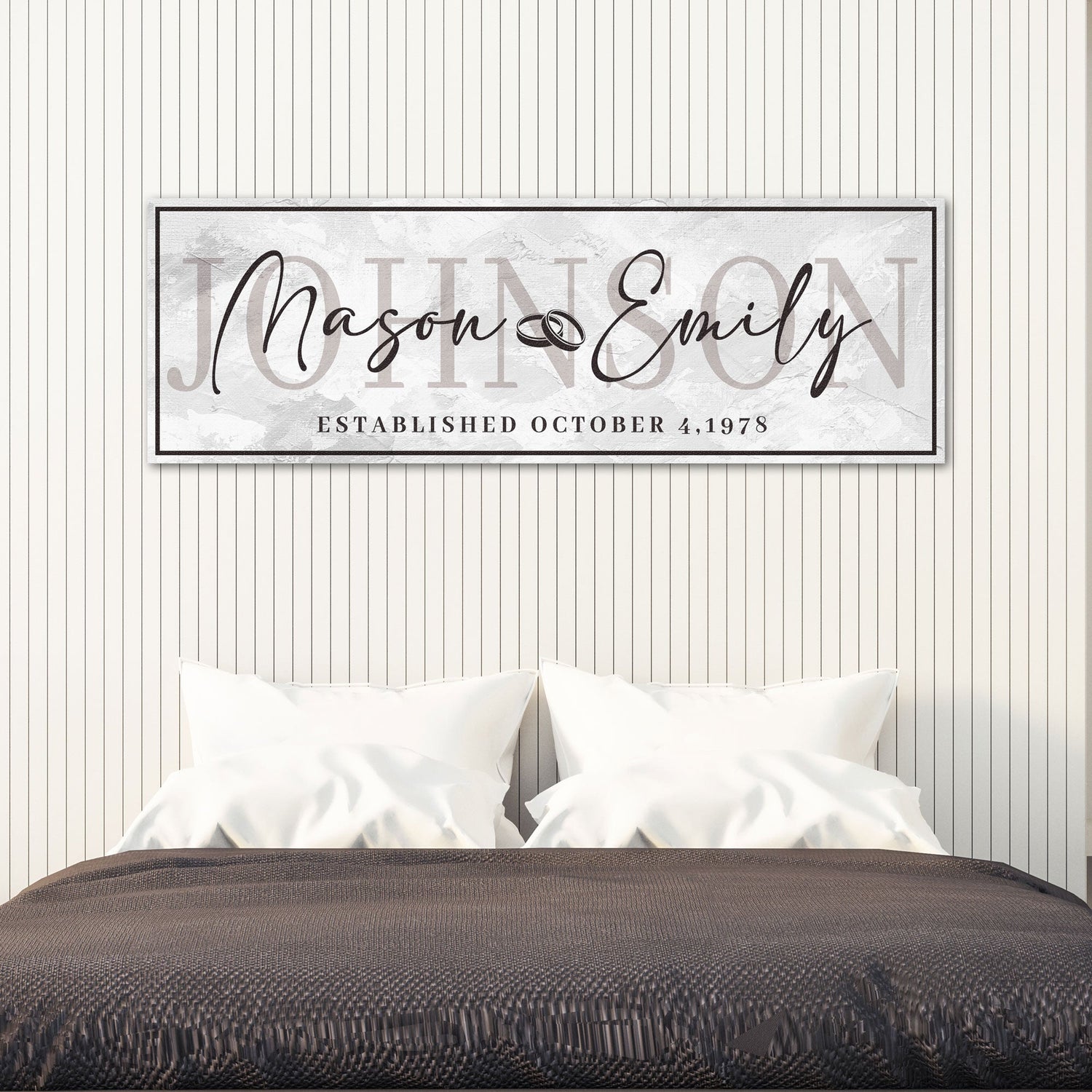 Last Name Wedding Gift Sign