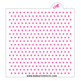 Teeny Dots Cookie Stencil