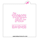 Thankful for PYO Cookie Stencil