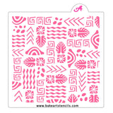 Tiki-Tastic Stencil