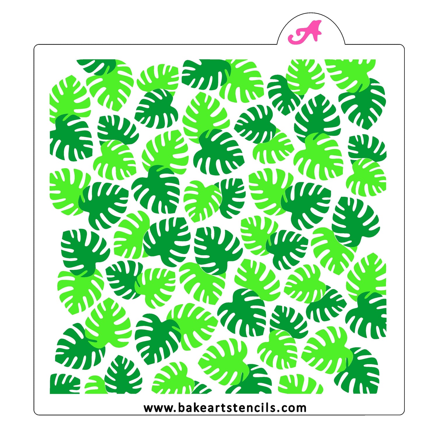 Tropic Treats Cookie Stencil Set