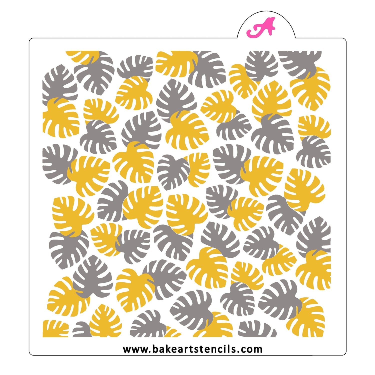 Tropic Treats Cookie Stencil Set