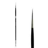 Trekell Crimson Taklon #20/0 Liner Brush - Long Handle