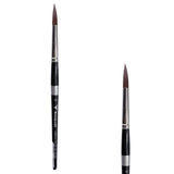 Trekell Crimson Taklon #10 Round Brush - Short Handle
