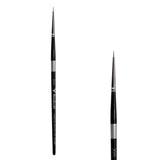 Trekell Crimson Taklon #20/0 Round Brush - Short Handle