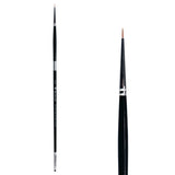 Trekell Golden Taklon  #10/0 Round Brush -  Long Handle