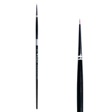 Trekell Golden Taklon  #20/0 Round Brush -  Long Handle