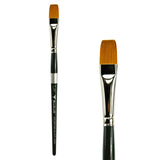 Trekell Golden Taklon 1/2" Wash Brush -  Short Handle