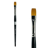 Trekell Golden Taklon #10 Bright Brush -  Short Handle