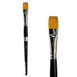 Trekell Golden Taklon #16 Bright Brush -  Short Handle