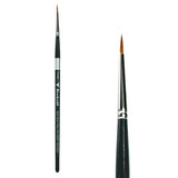 Trekell Golden Taklon #1 Round Brush -  Short Handle