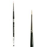 Trekell Golden Taklon #20/0 Liner Brush -  Short Handle