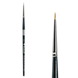 Trekell Golden Taklon #20/0 Round Brush -  Short Handle