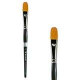 Trekell Golden Taklon #20 Filbert Brush - Short Handle