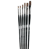 Trekell Legion Complete Long Flat Brush Set - Long Handle