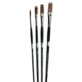 Trekell Legion Complete Long Grainer Brush Set - Long Handle