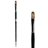 Trekell Legion #10 Long Filbert Brush - Long Handle