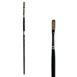 Trekell Legion #6 Long Filbert Brush - Long Handle
