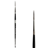Trekell Onyx #0 Script/Rigger Brush - Short Handle