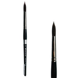 Trekell Onyx #10 Round Brush - Short Handle