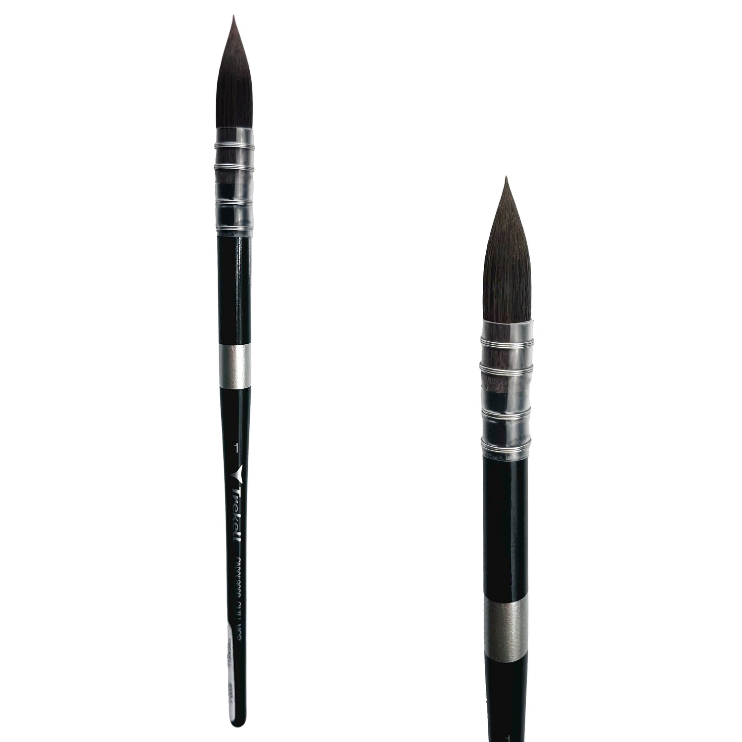 Trekell Onyx #1 Quill Mop Brush - Short Handle