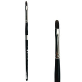 Trekell Onyx #4 Filbert Brush - Short Handle