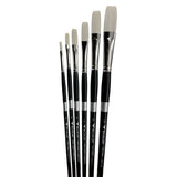 Trekell Opal Complete Long Flat Brush Set - Long Handle