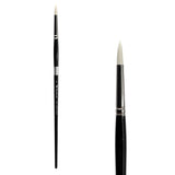 Trekell Opal #4 Round Brush - Long Handle