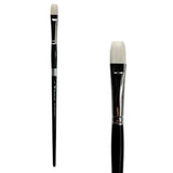 Trekell Opal #8 Bright Brush - Long Handle