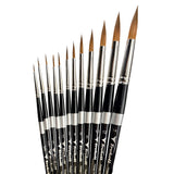 Trekell Protégé Complete Round Brush Set - Short Handle