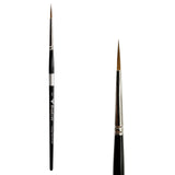 Trekell Protégé #2 Round Brush - Short Handle