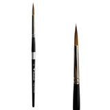 Trekell Protégé #6 Round Brush - Short Handle