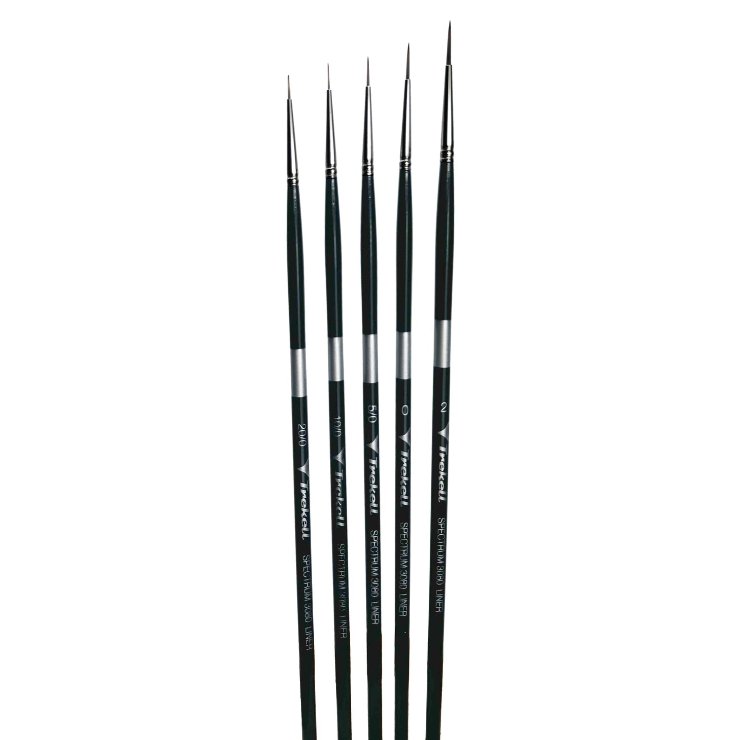 Trekell Spectrum Complete Liner Brush Set - Long Handle