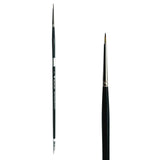 Trekell Spectrum #0 Round Brush - Long Handle