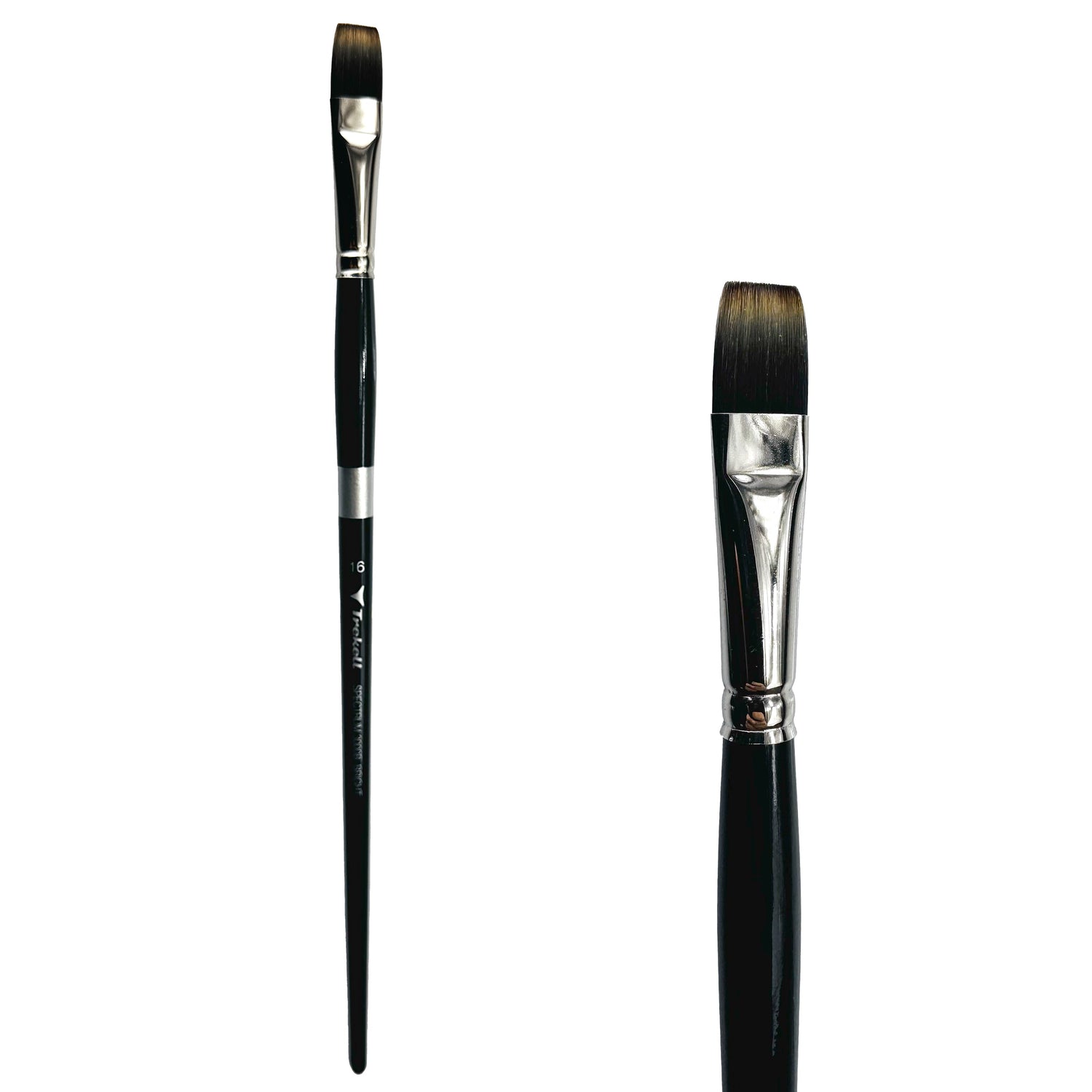 Trekell Spectrum #16 Bright Brush - Long Handle