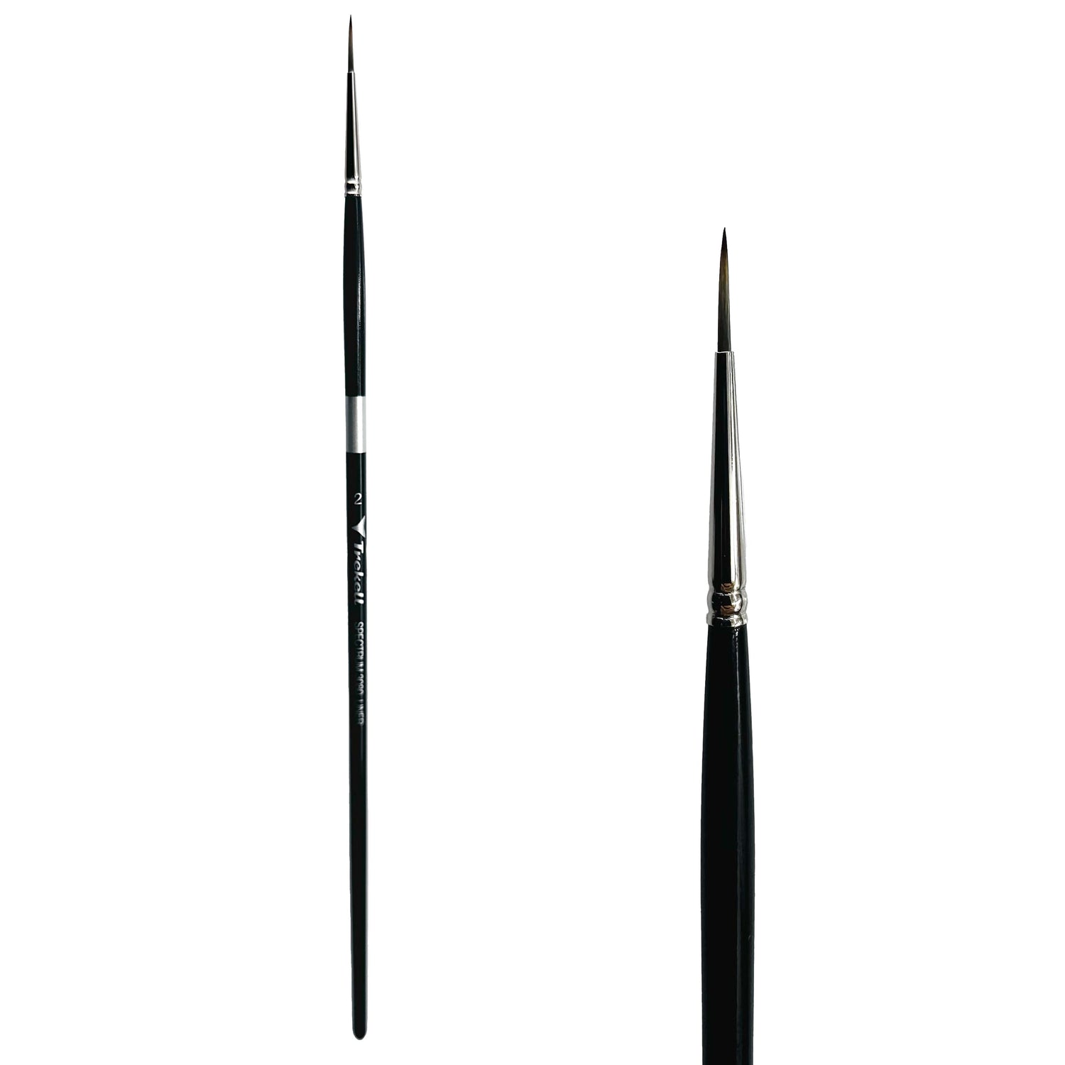 Trekell Spectrum #2 Liner Brush - Long Handle