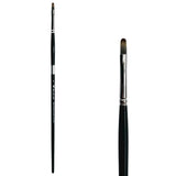 Trekell Spectrum #4 Filbert Brush - Long Handle