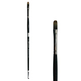 Trekell Spectrum #8 Filbert Brush - Long Handle