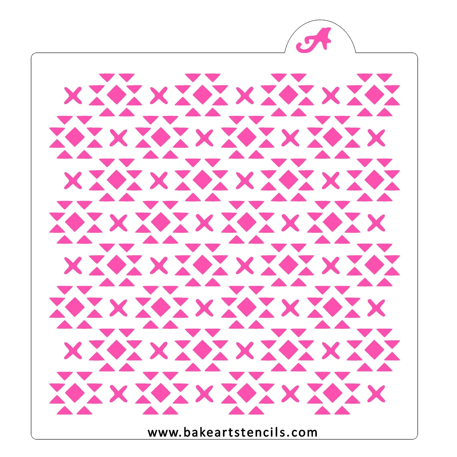 Tribal Print Stencil