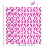 Tropical Art Deco Cookie Stencil