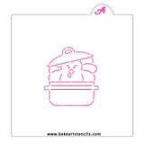 Turkey Fun PYO Cookie Stencil