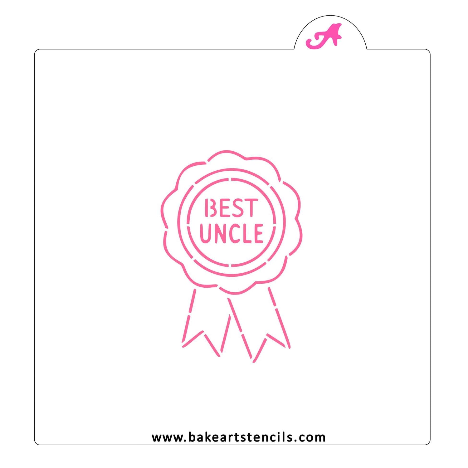 Uncle Ribbon PYO Stencil