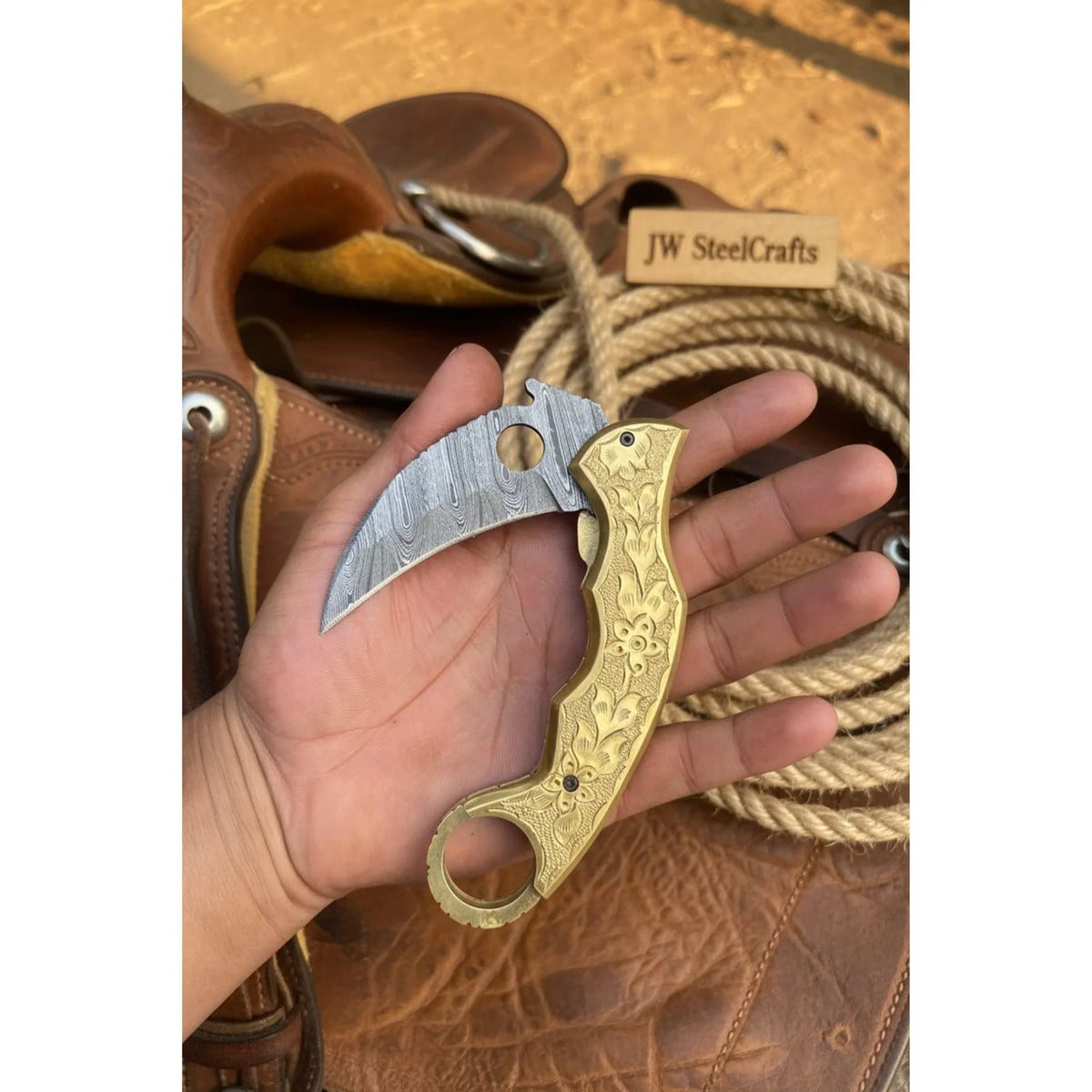 Goldtalon Ring Folder Knife 6