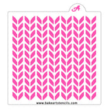 Vine Pattern Stencil