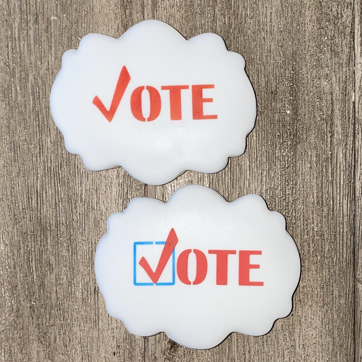 Vote Cookie Stencil