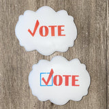 Vote Cookie Stencil