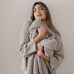 Waffle Knit Throw Blankets by Saranoni, product image 5