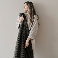 Waffle Knit Throw Blankets by Saranoni, product image 18