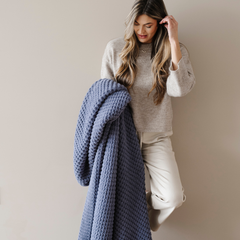 Waffle Knit Throw Blankets by Saranoni, product image 4